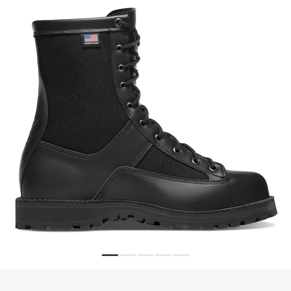 Danner Arcadia Black Leather Tactical Boots 11.5 D Brand New In Box